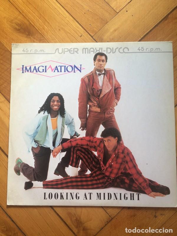 Discos de vinilo: Imagination ?&ndash; Looking At Midnight 12&acute;&acute; maxi single. - Foto 1