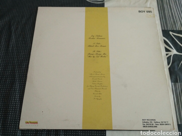 Discos de vinilo: Joy Salinas - Rockin Romance - Foto 2