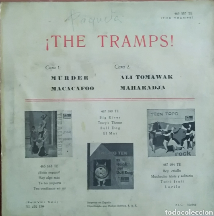 Discos de vinilo: THE TRAMPS - Foto 2