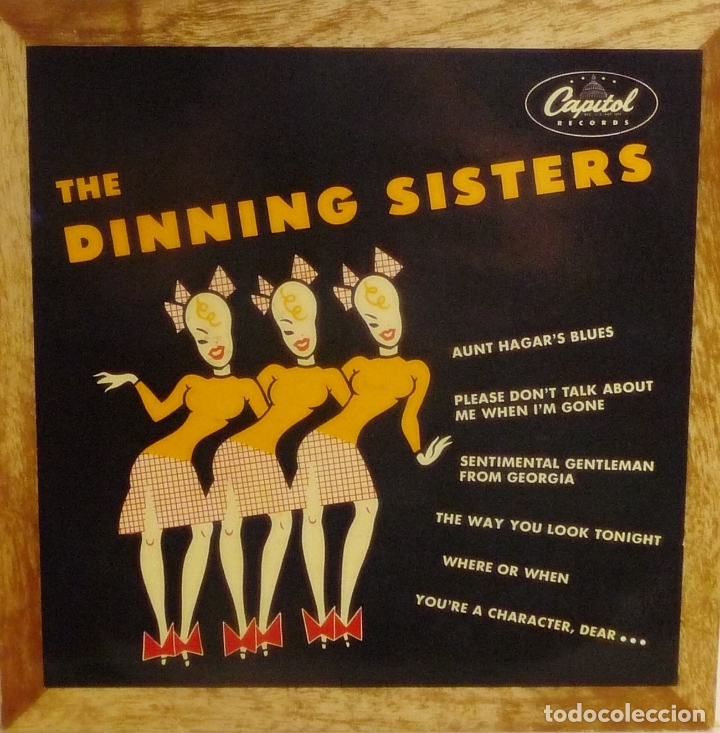 Discos de vinilo: THE DINNING SISTERS (FRANCIA-1983) - Foto 1