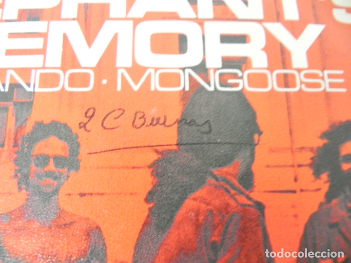 Discos de vinilo: SINGLE ELEPHANTS MEMORY (COMANDO / MONGOOSE) METROMEDIA RECORDS-1971 - Foto 6