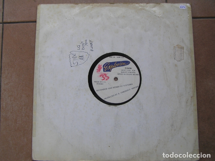 Discos de vinilo: RECORDED AND MIXED AT X-STUDIO - EXPLOSION - MAXI - PLS 664 - Foto 1