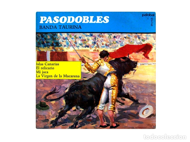 Discos de vinilo: PASODOBLES &ndash; BANDA TAURINA - Foto 1