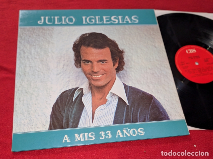 Julio Iglesias A Mis 33 Años Lp 1980 Cbs Gatefo Comprar Discos Lp Vinilos De Música Española 7714