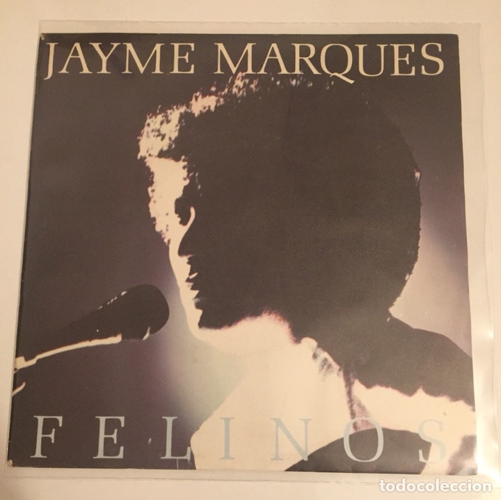 Disques de vinyle: JAYME MARQU&Eacute;S-FELINOS/NUBES DE ALGOD&Oacute;N//SINGLE 1984 POLYDOR,ESPA&Ntilde;A
