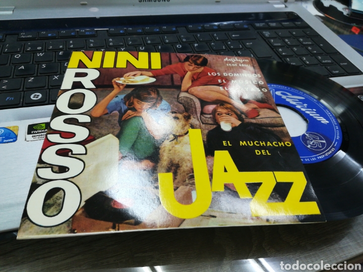 Discos de vinilo: Nini rosso ep los domingos + 3 Espa&ntilde;a 1963 - Foto 1
