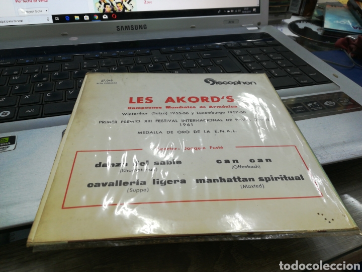 Discos de vinilo: Les akords ep Danza del sable + 3 espa&ntilde;a - Foto 2