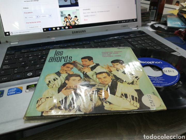 Discos de vinilo: Les akords ep Danza del sable + 3 espa&ntilde;a - Foto 1