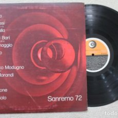 Discos de vinilo: SANREMO 1972 LP VINYL MADE IN SPAIN 1972. Lote 372517234