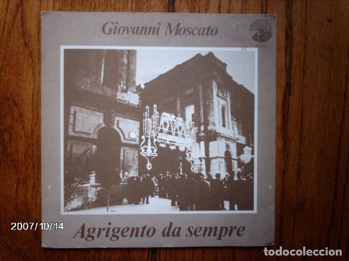 Dischi in vinile: giovanni moscato - agrigento da sempre + festa di paese