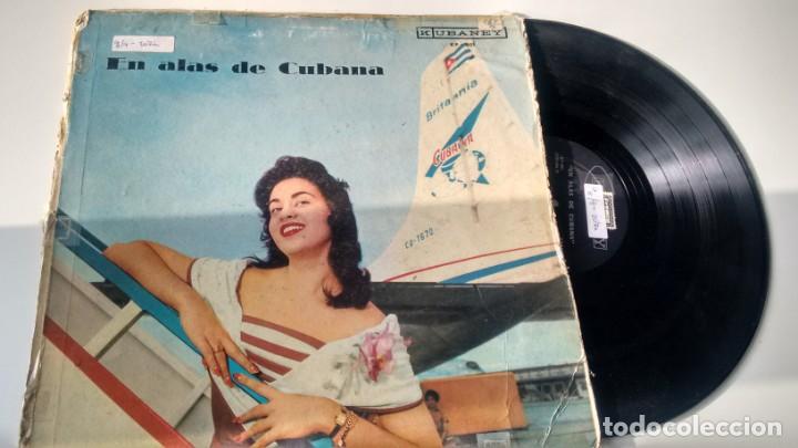Vinyl records: LP ( VINILO) EN ALAS DE CUBANA A&Ntilde;OS 50
