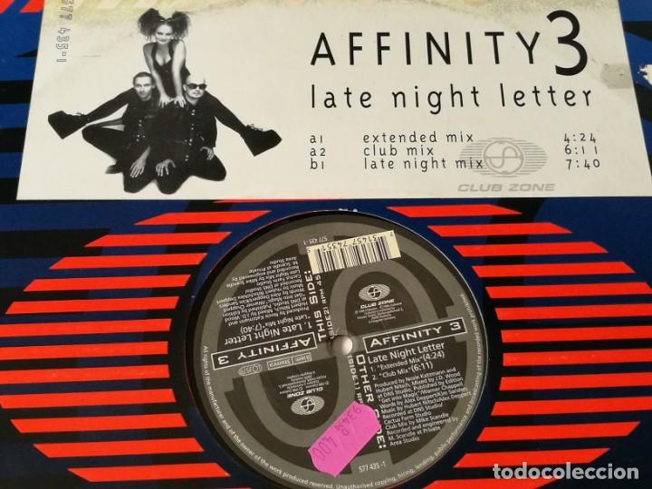 Discos de vinilo: Affinity 3 - Late Night Letter - 1996 - Foto 1