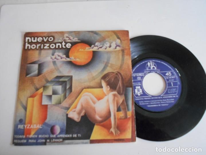 Discos de vinilo: REYZABAL-SINGLE NUEVO HORIZONTE - Foto 1