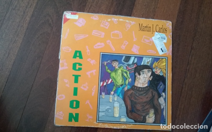 Discos de vinilo: Martin J.Carlos-action.maxi - Foto 1