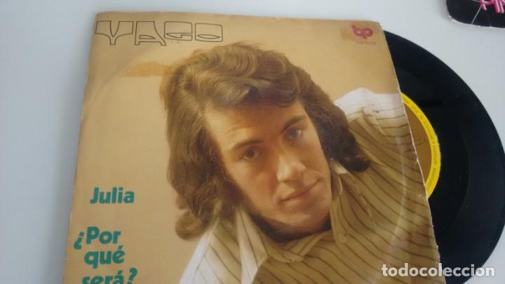 Disques de vinyle: SINGLE (VINILO) DE YAGO A&Ntilde;OS 70