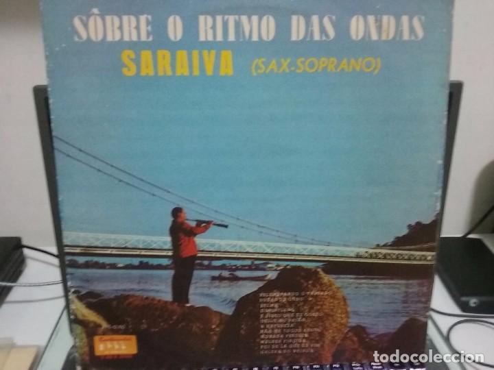 Vinyl records: Saraiva Sax Soprano-Sobre O Ritmo Das Ondas (Lp, Continental, edicion brasile&ntilde;a, 1964, Instrumental)