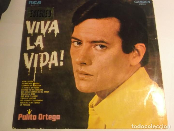Vinyl records: PALITO ORTEGA-VIVA LA VIDA-ORIGINAL ESPA&Ntilde;OL 1969