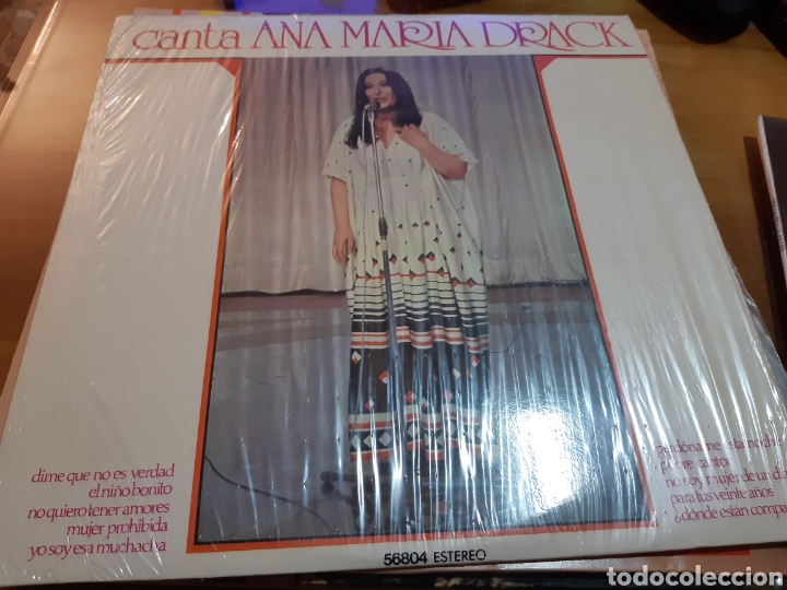Discos de vinilo: Disco vinilo LP ANA MARIA DRACK - Foto 1