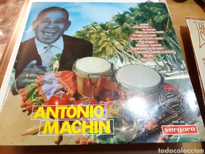 Discos de vinilo: Disco vinilo LP ANTONIO MACHIN - Foto 1
