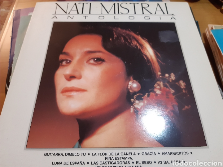 Discos de vinilo: Disco vinilo LP NATI MISTRAL - Foto 1