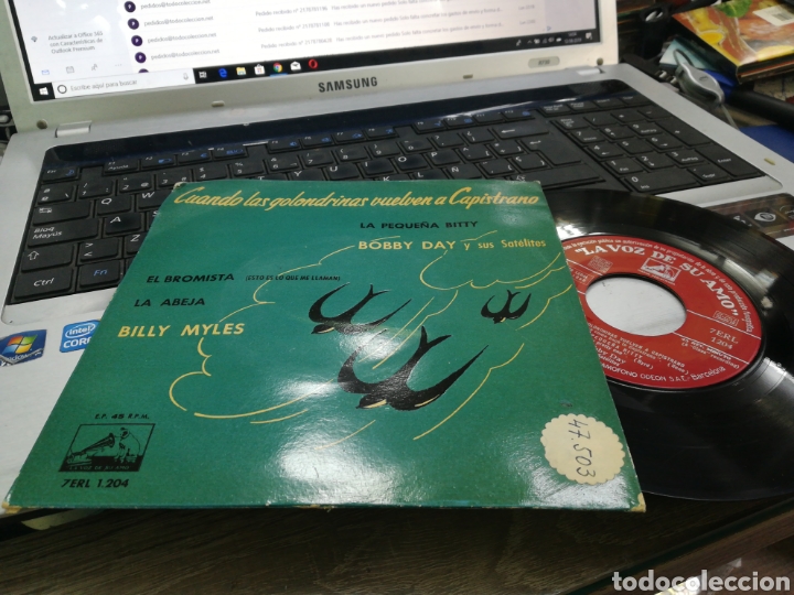 Discos de vinilo: Bobby day / Billy day ep Espa&ntilde;a 1958 - Foto 1