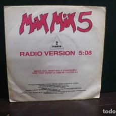 Discos de vinilo: MAX MIX 5 2ª PARTE, PROMOCIONAL MAX MUSIC 1987.. Lote 167950409