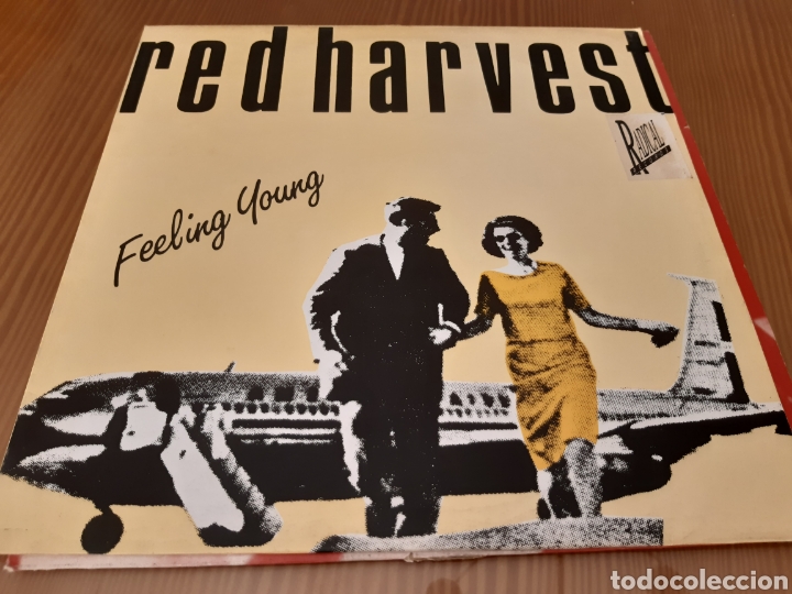 Discos de vinilo: Disco vinilo maxi RED HARVEST,edicion UK - Foto 1