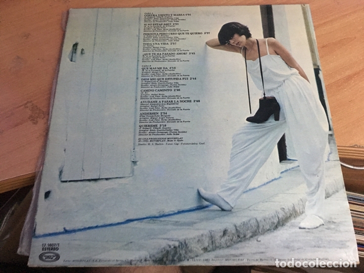 Discos de vinilo: GLORIA LP ESPA&Ntilde;A 1980 (B-4) - Foto 3