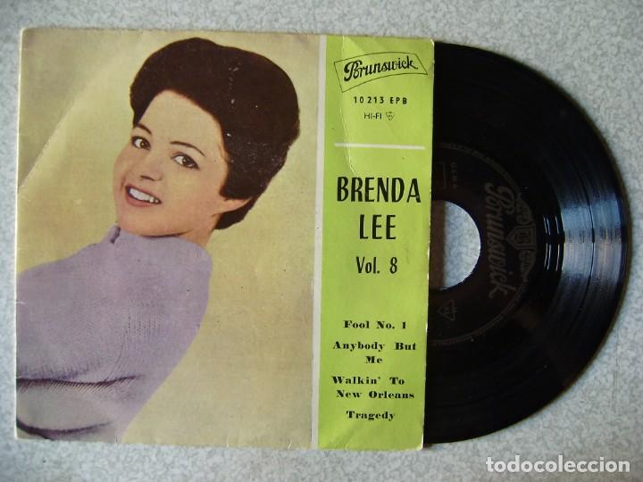 Discos de vinilo: BRENDA LEE.FOOL No 1 + 3 - Foto 1