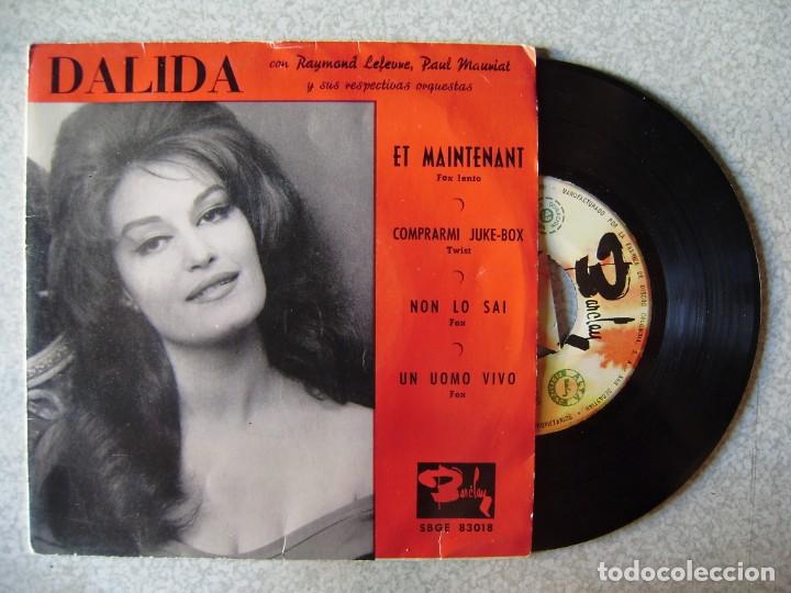 Discos de vinilo: DALIDA.ET MAINTENANT + 3...BUEN ESTADO - Foto 1