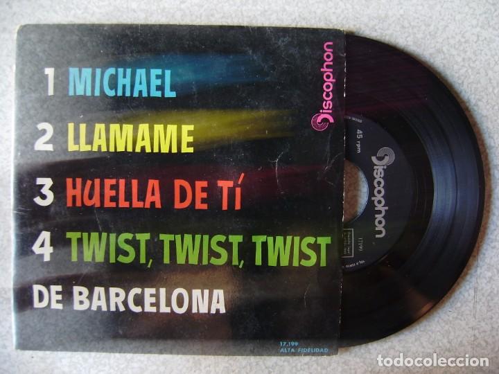 Discos de vinilo: LOS 4 DE BARCELONA.MICHAEL + 3 - Foto 1