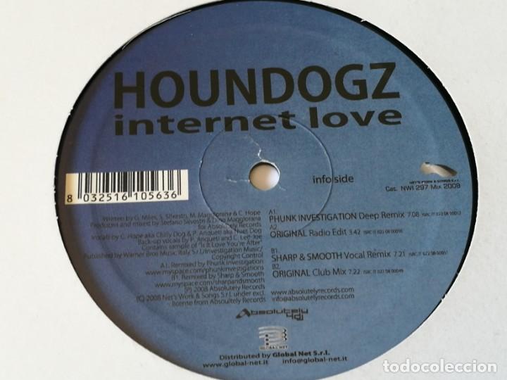 Discos de vinilo: Houndogz - Internet Love - 2008 - Foto 1
