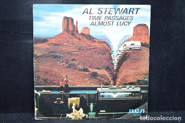 Discos de vinilo: AL STEWART -TIME PASSAGES / ALMOST LUCY - SINGLE - Foto 1
