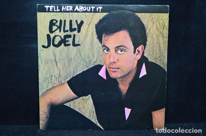 Discos de vinilo: BILLY JOEL - TELL HER ABOUT IT / EASY MONEY - SINGLE - Foto 1