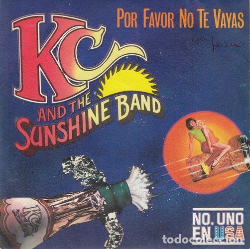 Discos de vinilo: K C & THE SUNSHINE BAND - PLEASE DON'T GO - SINGLE ESPA&Ntilde;OL DE VINILO C-58