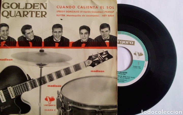 Discos de vinilo: Golden Quarter. -Cuando calienta el sol - Foto 1