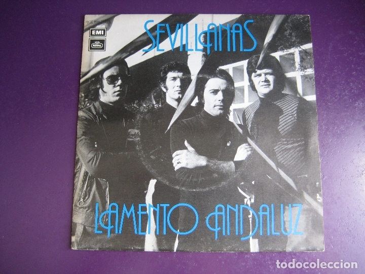 Vinyl records: LAMENTO ANDALUZ - SEVILLANAS Sg EMI 1977 - CARRETERO PARATE +1 - SIN APENAS USO