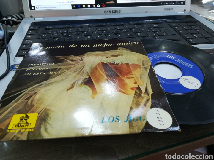 Disques de vinyle: Los jiggers ep la novia de mi mejor amigo + 3 Espa&ntilde;a 1962 rareza