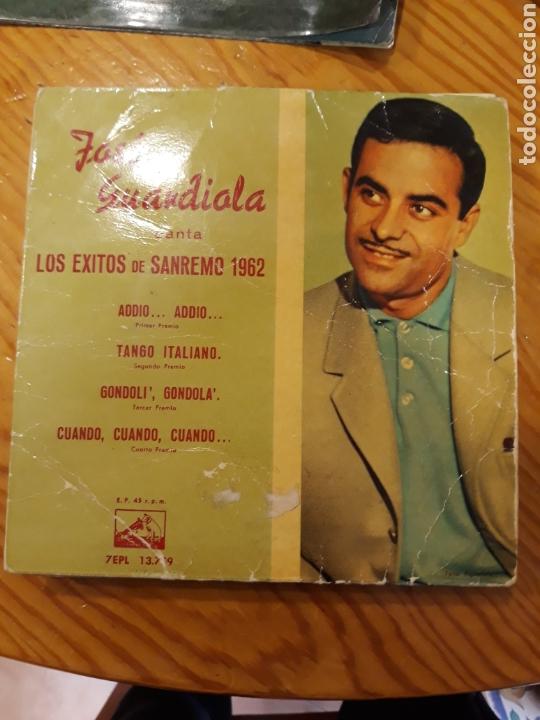 Discos de vinilo: SINGLE JOSE GUARDIOLA - Foto 1