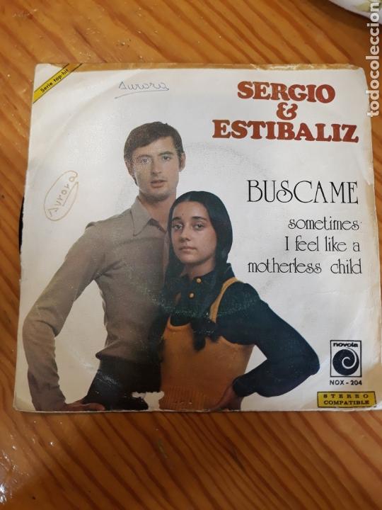 Discos de vinilo: SINGLE SERGIO Y ESTIBALIZ - Foto 1