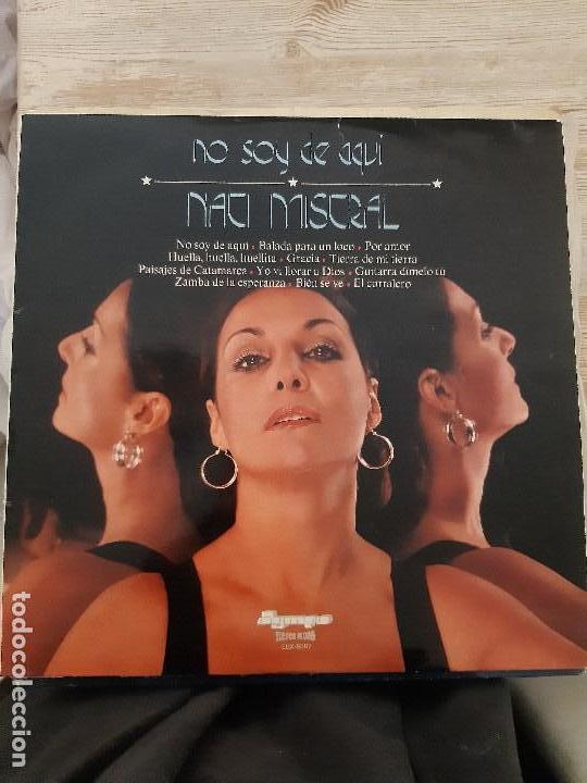 Discos de vinilo: LP NATI MISTRAL - Foto 1