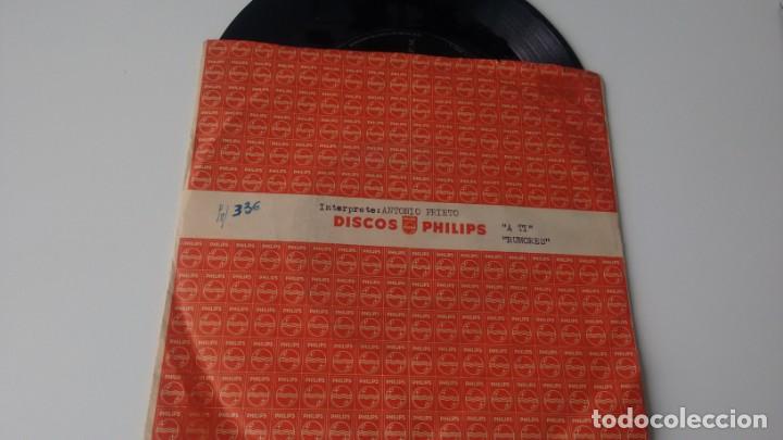 Discos de vinilo: SINGLE (VINILO) DE  ANTONIO PRIETO A&Ntilde;OS 60 - Foto 1