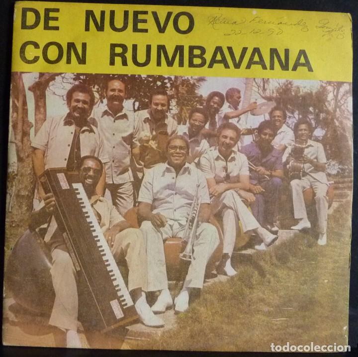 Disques de vinyle: RUMBAVANA // DE NUEVO CON RUMBAVANA //1988// HECHO EN CUBA// (VG VG). LP