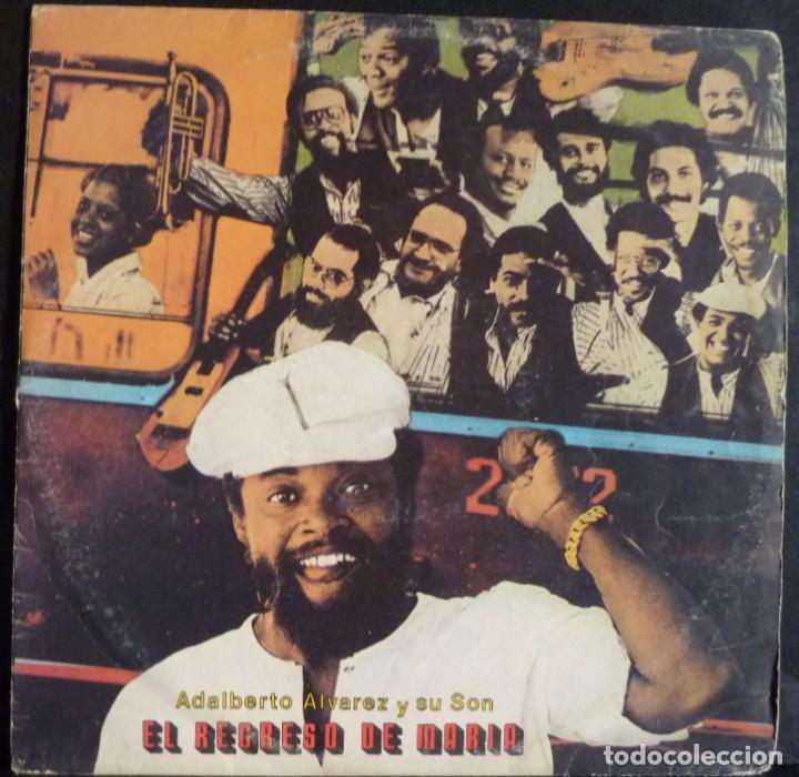 Disques de vinyle: ADALBERTO ALVAREZ // EL REGRESO DE MARIA // HECHO EN CUBA // 1987 // (VG VG).LP