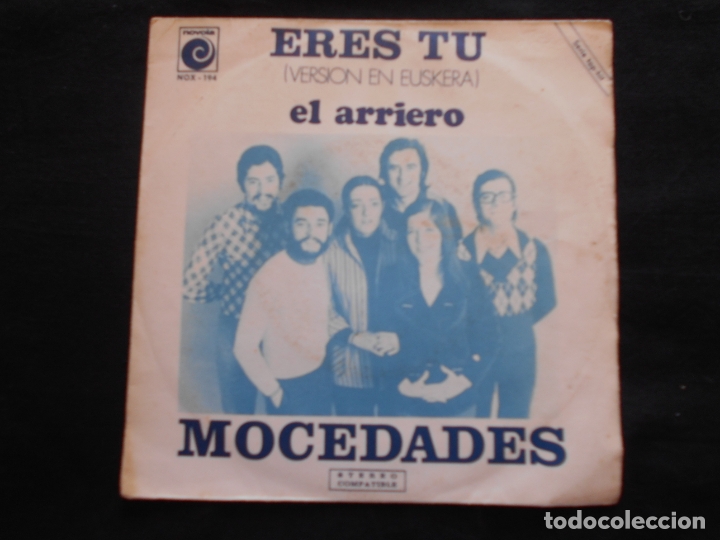 Discos de vinilo: MOCEDADES // ERES TU (VERSION EN EUSKERA) + 1 - Foto 1