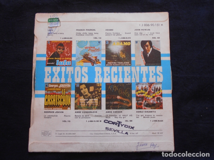 Discos de vinilo: HERMAN&acute;S HERMITS // MY SENTIMENTAL FRIEND + 1 - Foto 2