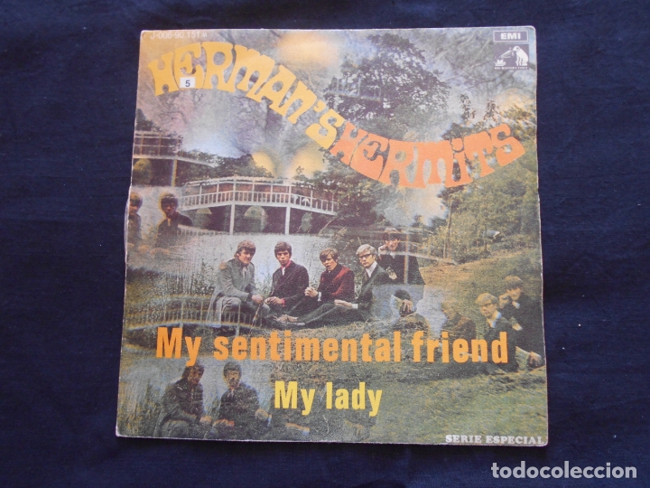Discos de vinilo: HERMAN&acute;S HERMITS // MY SENTIMENTAL FRIEND + 1 - Foto 1
