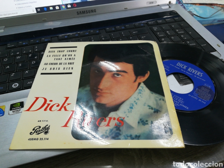 Dischi in vinile: Dick rivers ep bien trop court + 3 espa&ntilde;a 1963