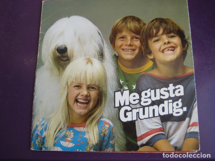 Discos de vinilo: ME GUSTA GRUNDIG Sg FLEXI 1979 - PUBLICIDAD - TVE - TELEVISION
