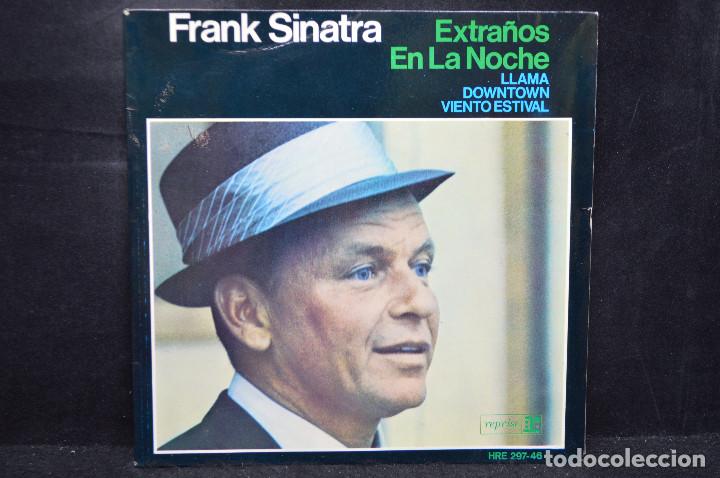 Discos de vinilo: FRANK SINATRA -  EXTRA&Ntilde;OS EN LA NOCHE + 3 - EP - Foto 1